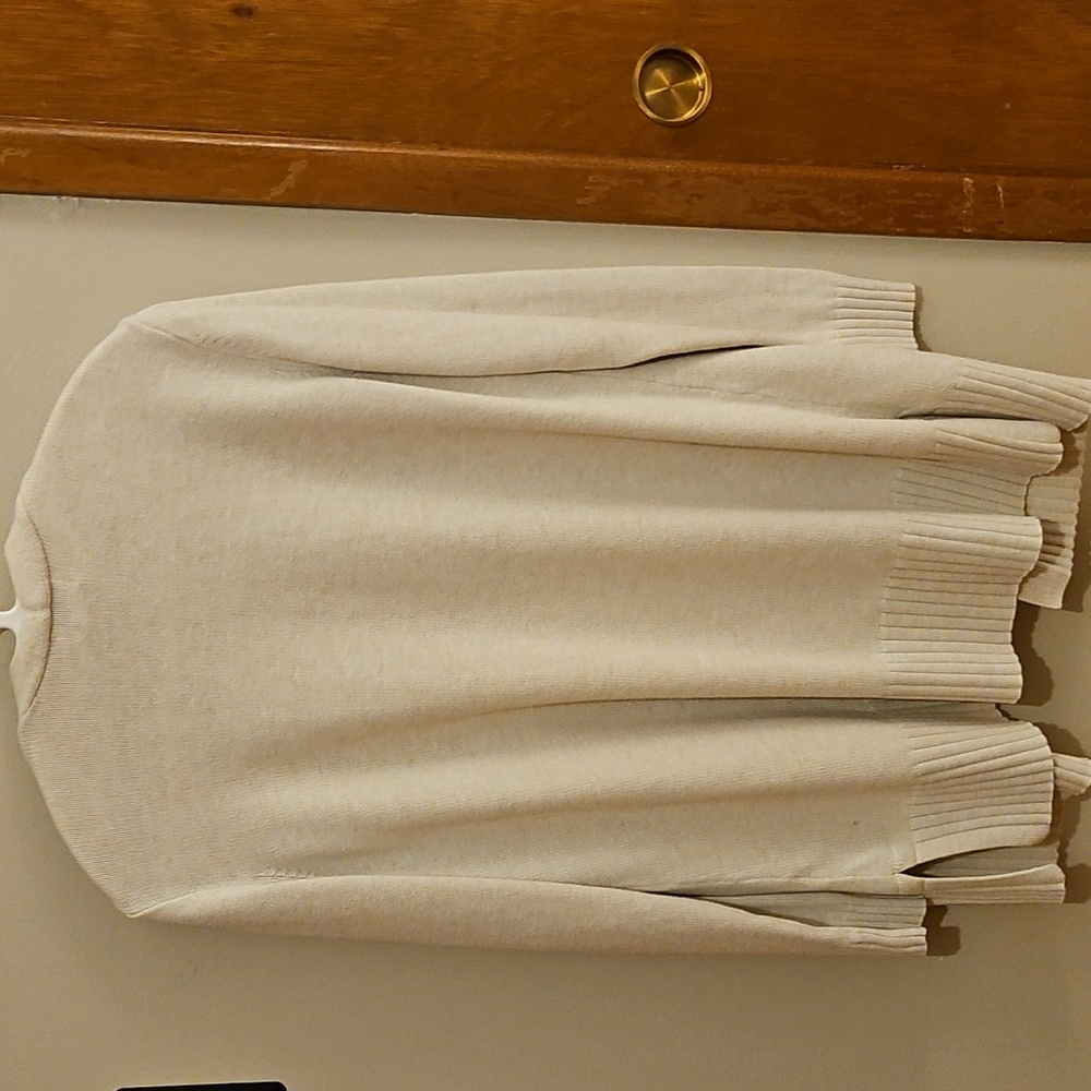Old Navy Cream Beige Cardigan Sweater - Picture 9 of 10